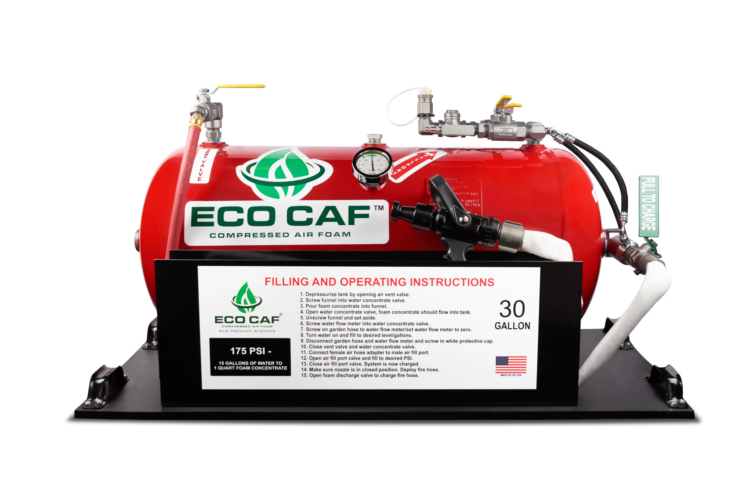 ECO CAF 30 Compressed Air Foam System Fire Extinguisher — ECO CAF